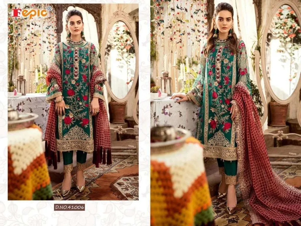 Rosemeen Carnival Designer Pakistani Style Party Wear Salawar Kameez 41006