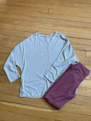 Tops - Grey Pullover Top