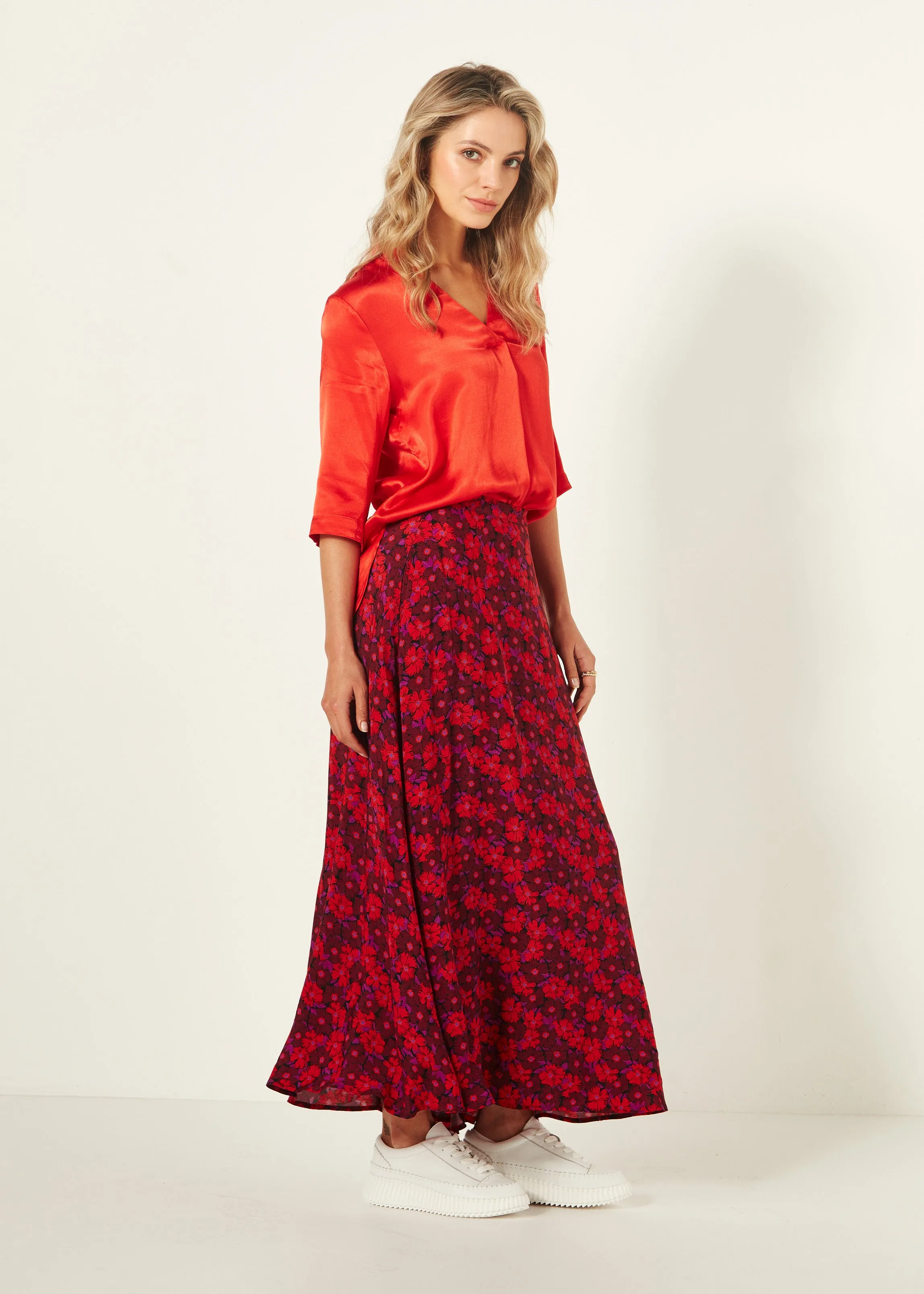 Valeria Skirt Floral Print