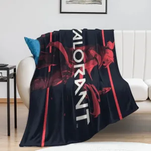 Valorant Super Soft Flannel Blanket Multiple Sizes