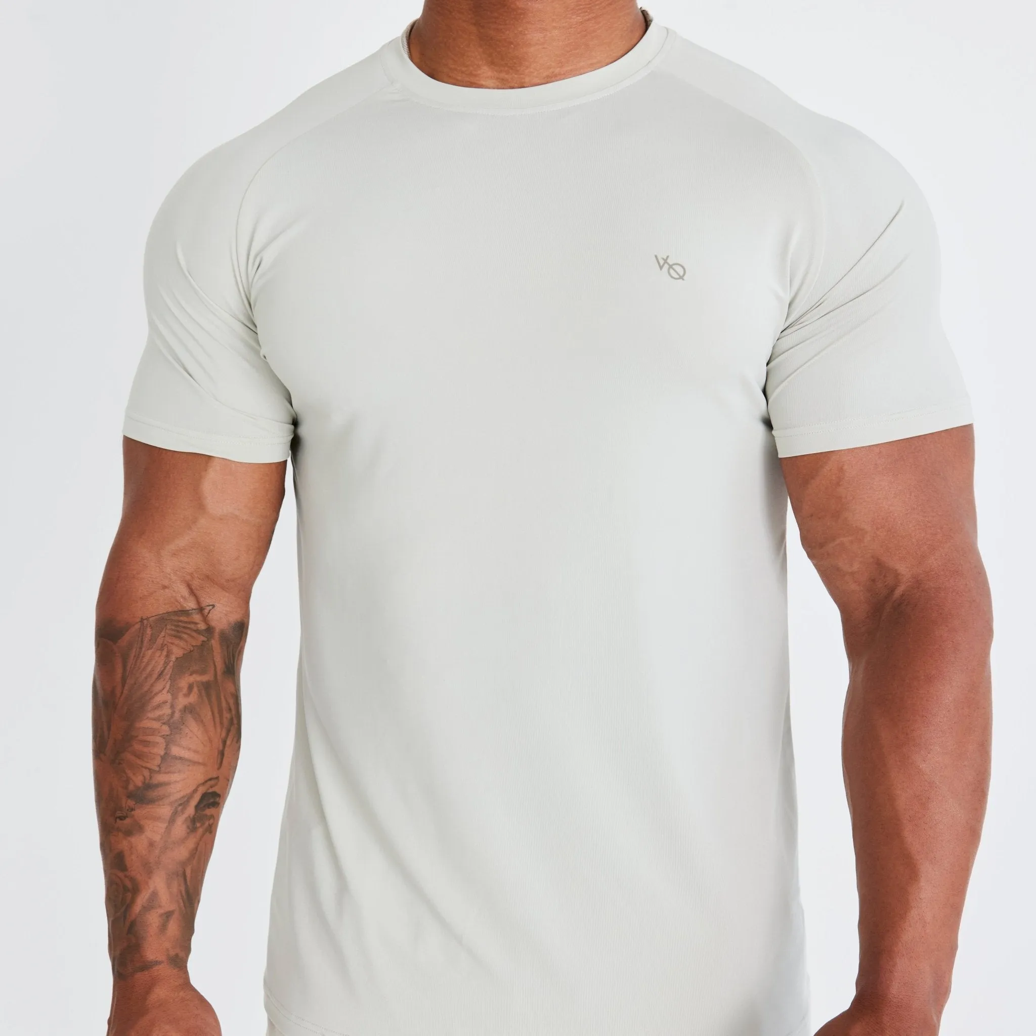 Vanquish Essential Stone Performance Short Sleeve T Shirt