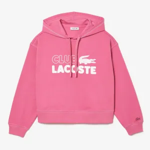 Women’s Lacoste Texture Print Hoodie