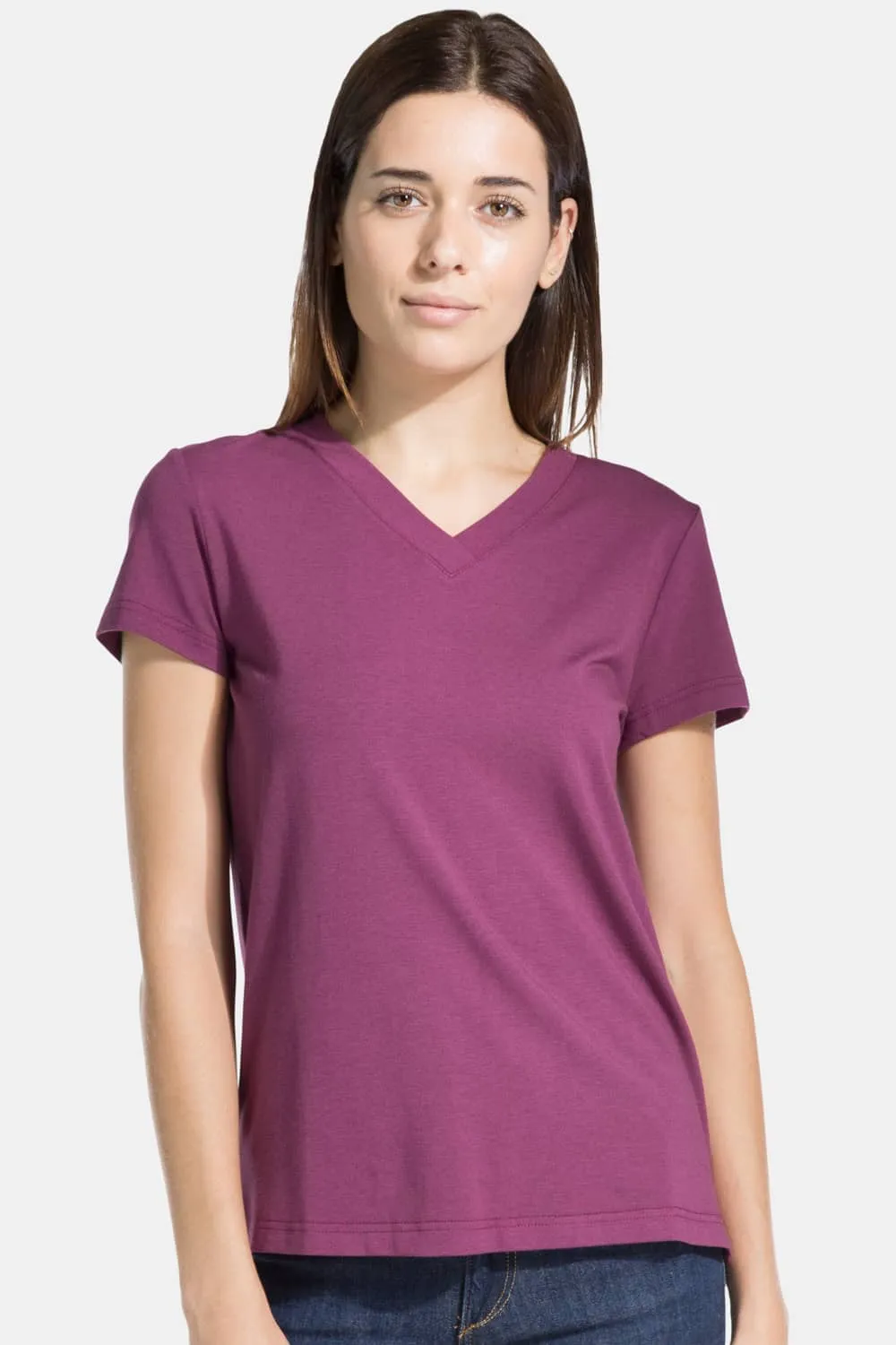 Women's Relaxed EcoFabric™ V-Neck Tee