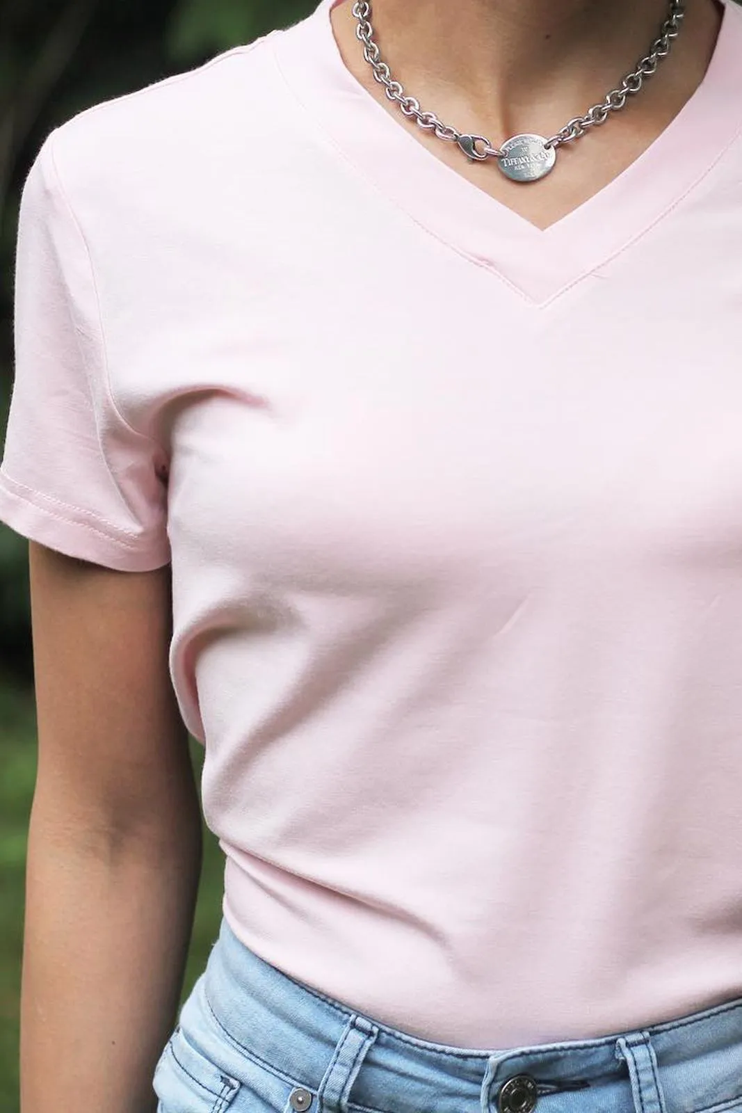 Women's Relaxed EcoFabric™ V-Neck Tee