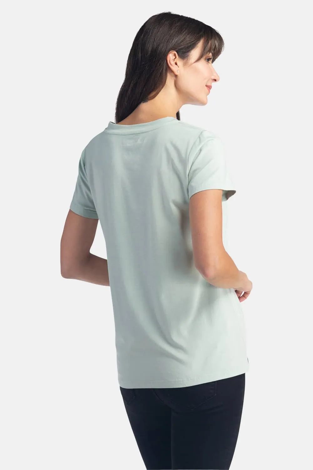 Women's Relaxed EcoFabric™ V-Neck Tee