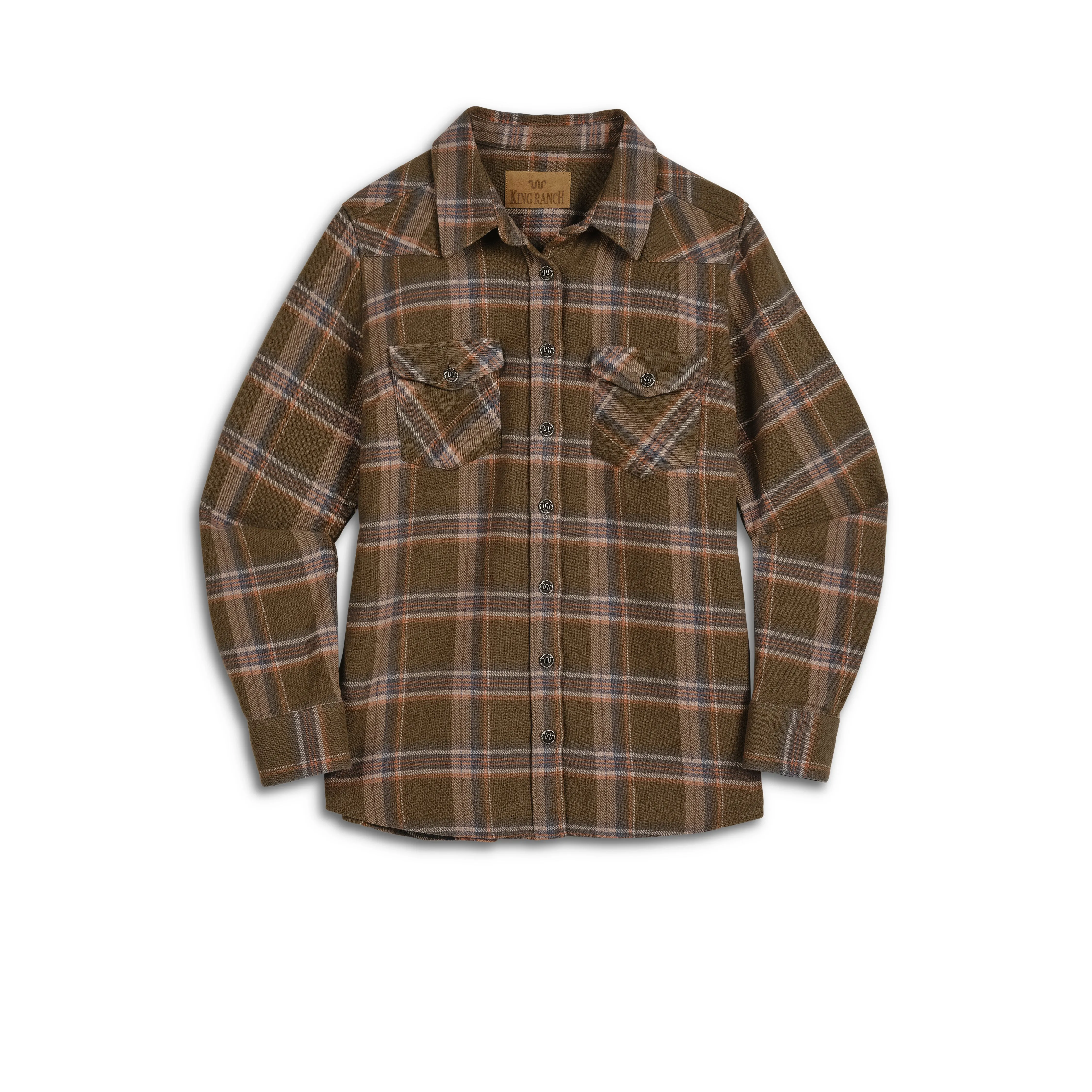 Women's Western Plaid Button Down